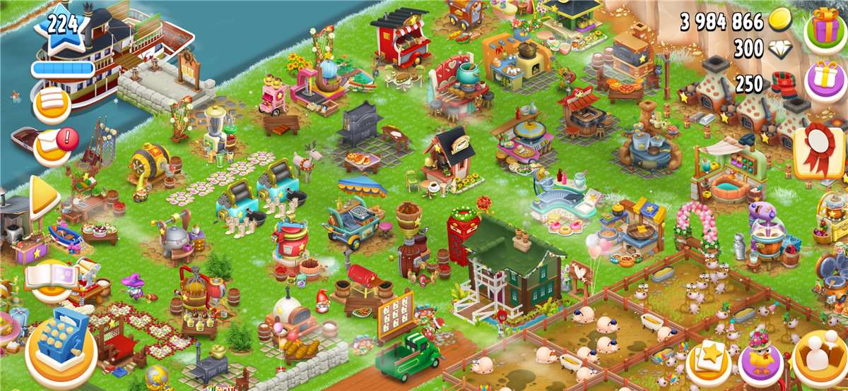 продажа аккаунта к игре Hay Day